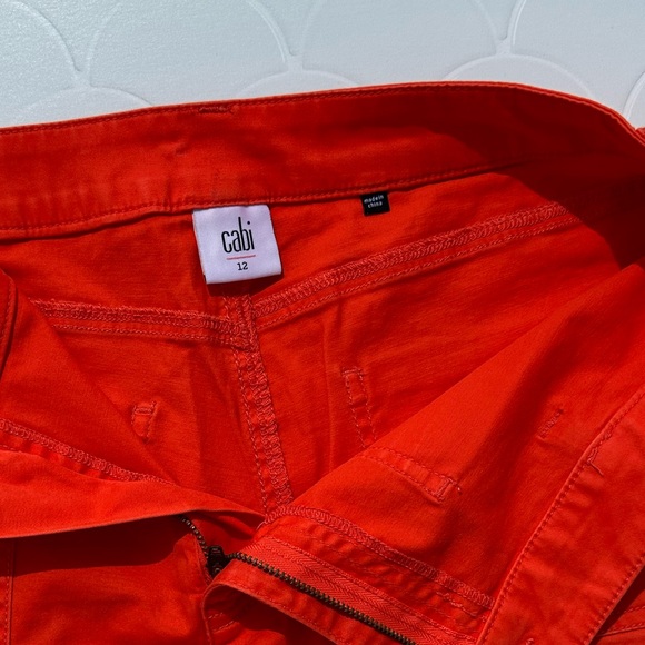 CAbi Bright Orange Women's Shorts - Picture 6 of 7